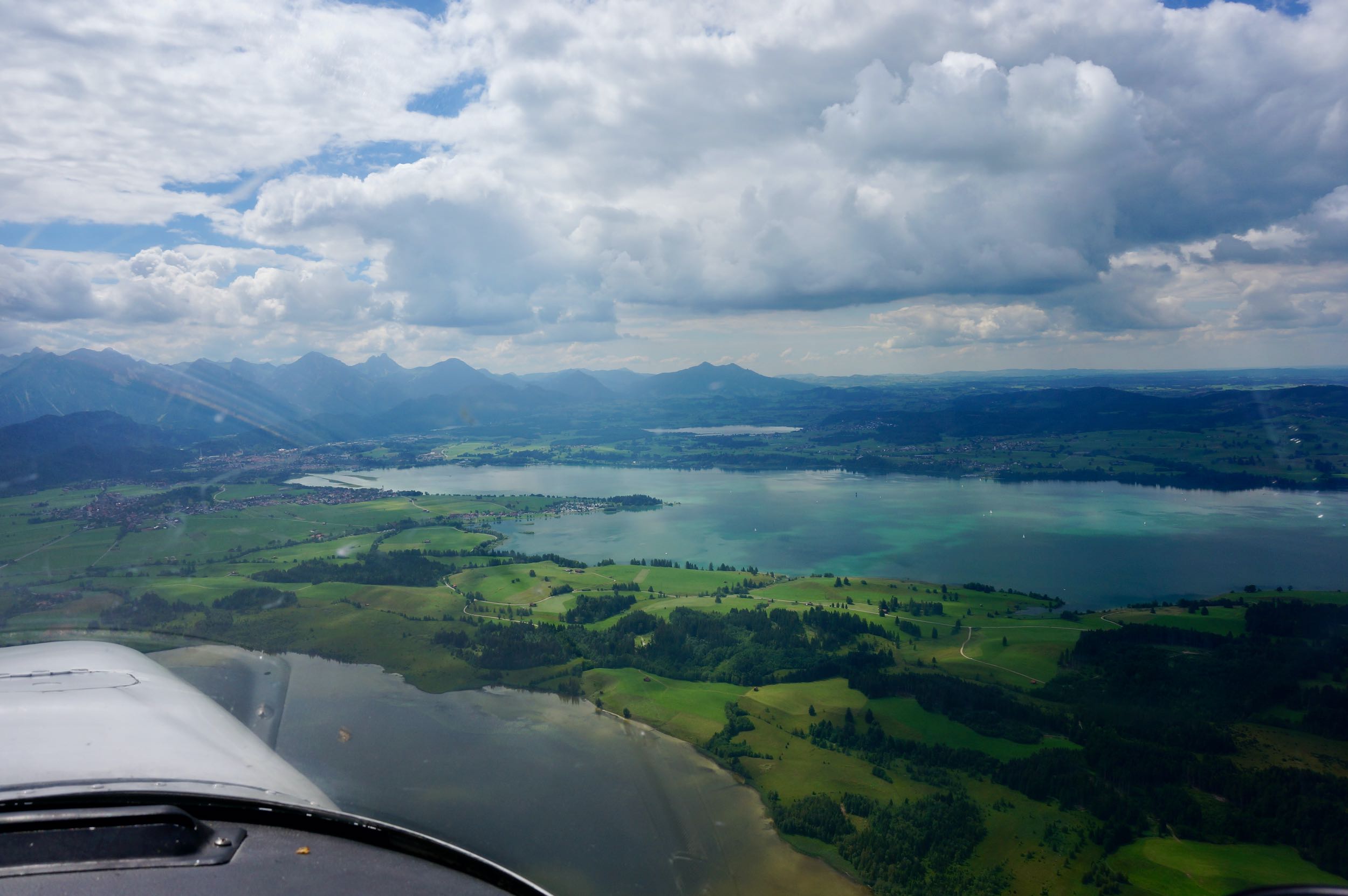 Forggensee bei Schloss Neuschwanstein