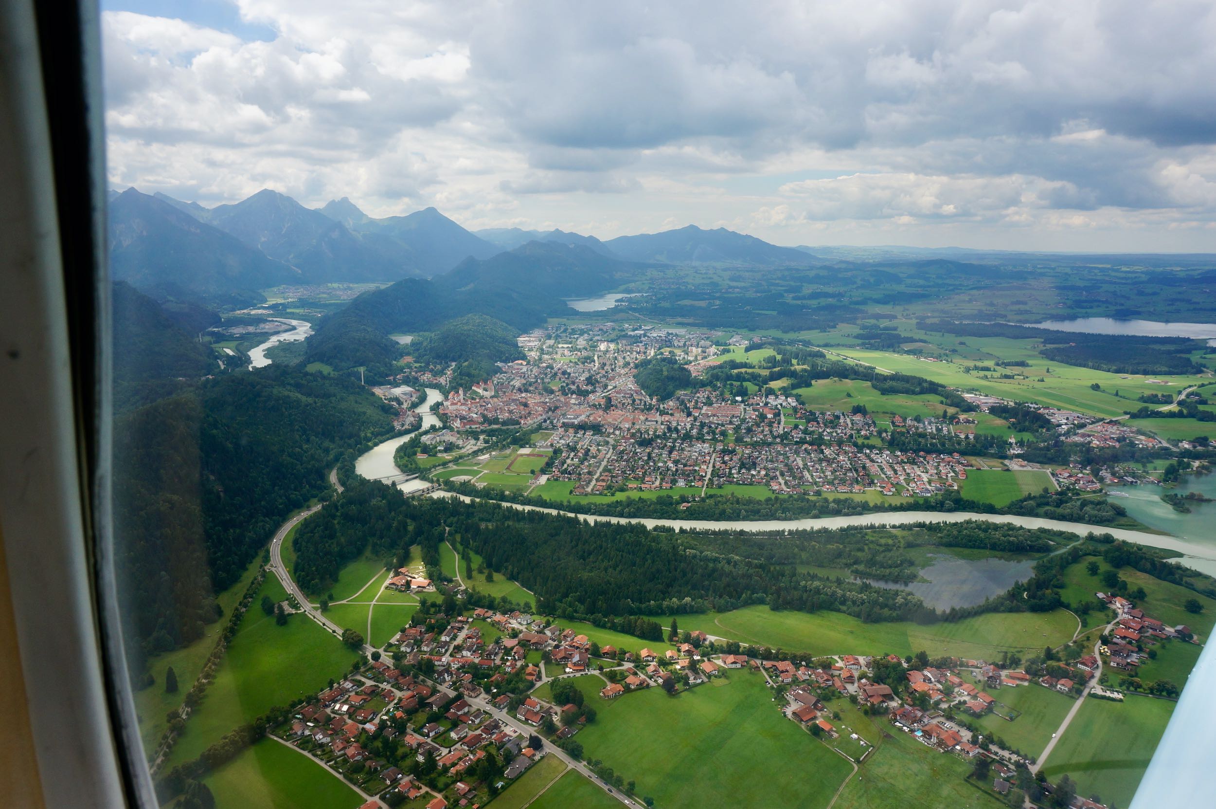 Füssen bei Schloss Neuschwanstein